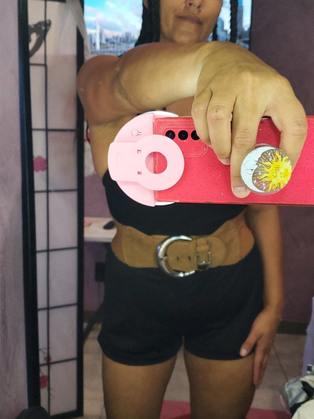 Waist belt for appearance of smaller waist 🌻